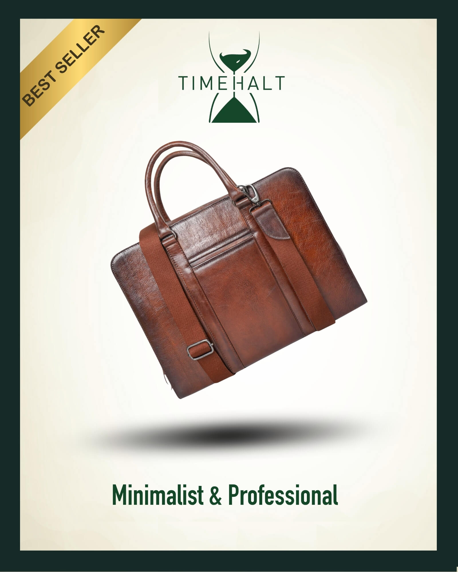 The Vanguard- leather laptop bag