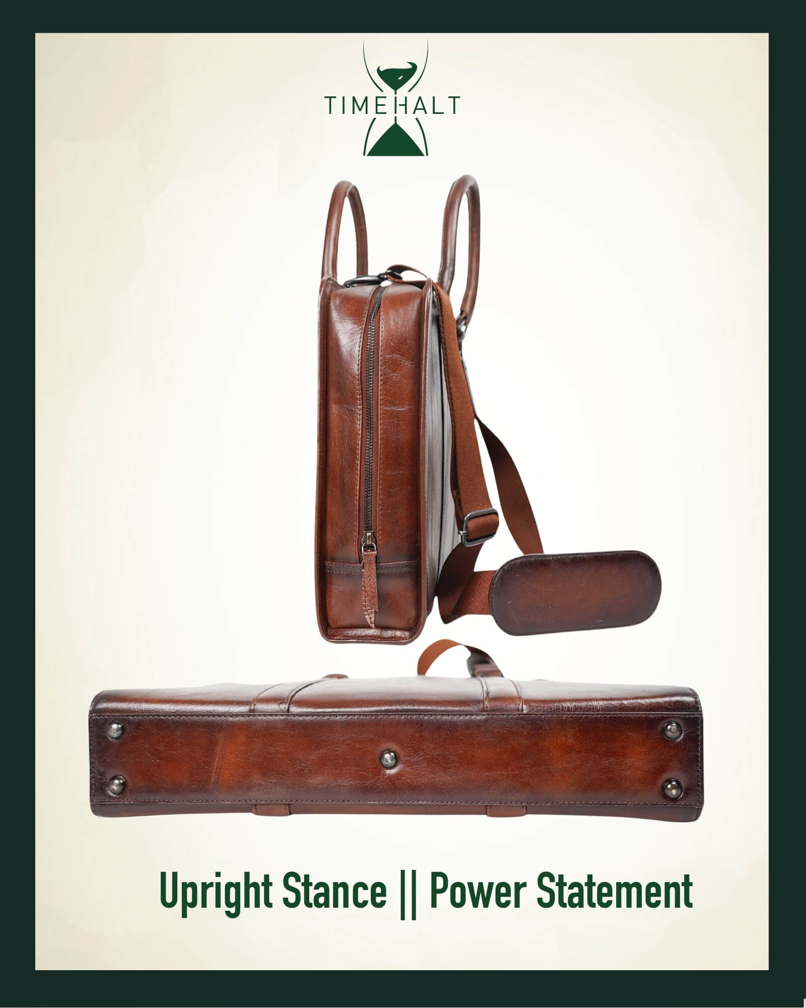 The Vanguard- leather laptop bag